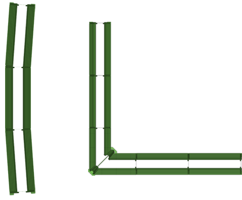 Kurven und Ecken naturawall